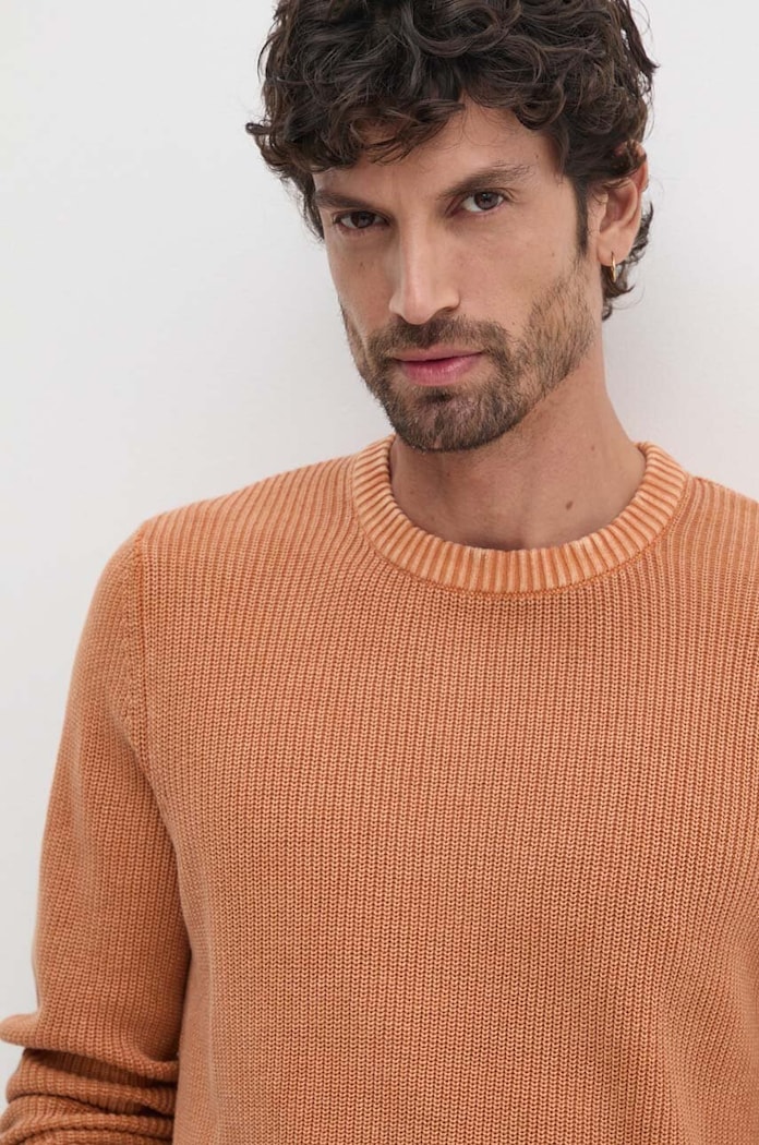 Хлопковый свитер Pepe Jeans CADOGAN оранжевый PM702443