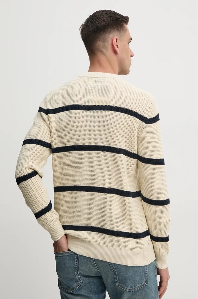 Oblečení Bavlněný svetr Pepe Jeans CAIRO PM702444 béžová