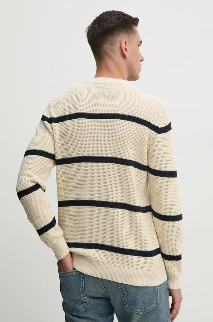 Oblečení Bavlněný svetr Pepe Jeans CAIRO PM702444 béžová