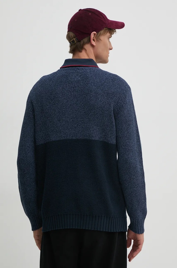 Îmbrăcăminte Pepe Jeans pulover de bumbac COSTELLO PM702452 bleumarin
