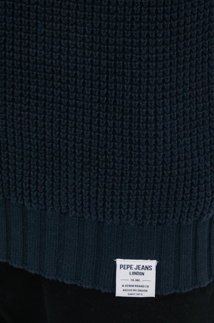 Pepe Jeans pulover de bumbac COSTELLO PM702452 bleumarin