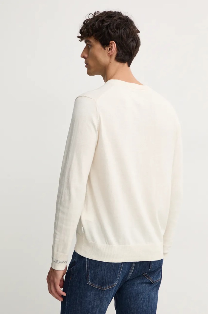 Odjeća Pulover s dodatkom vune Pepe Jeans NEW ANDRE CREW NECK PM702469 bež