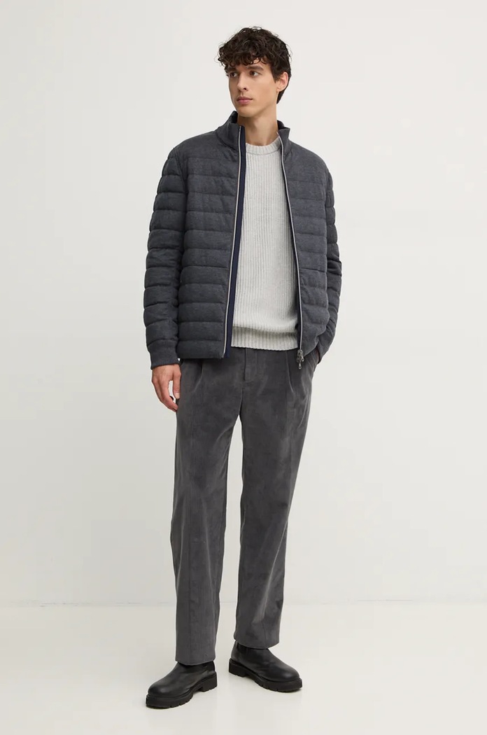 Pepe Jeans Sweter bawełniany COLIN CREW NECK PM702478 szary AW24