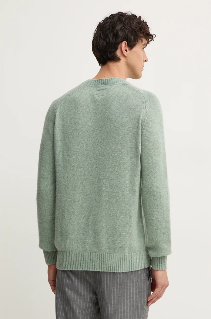 Odzież Pepe Jeans sweter z domieszką wełny CRED PM702480 zielony