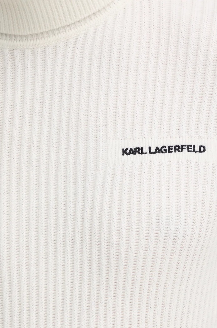 Vlněný svetr Karl Lagerfeld 544305.655039 béžová