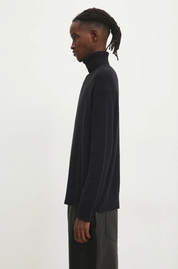 Вълнен пуловер A.P.C. Pull Marc WYAAD.H23135.LZZ черен AW24