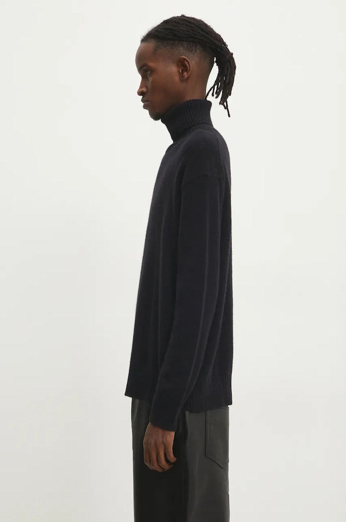 Вълнен пуловер A.P.C. Pull Marc WYAAD.H23135.LZZ черен AW24