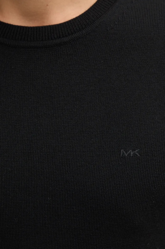 Дрехи Вълнен пуловер Michael Kors CF460F77AP черен