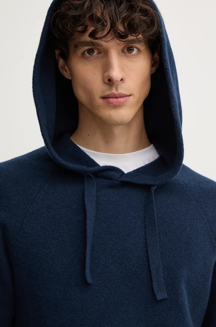 Svetr Sisley 1QPSS200Q námořnická modř AW24