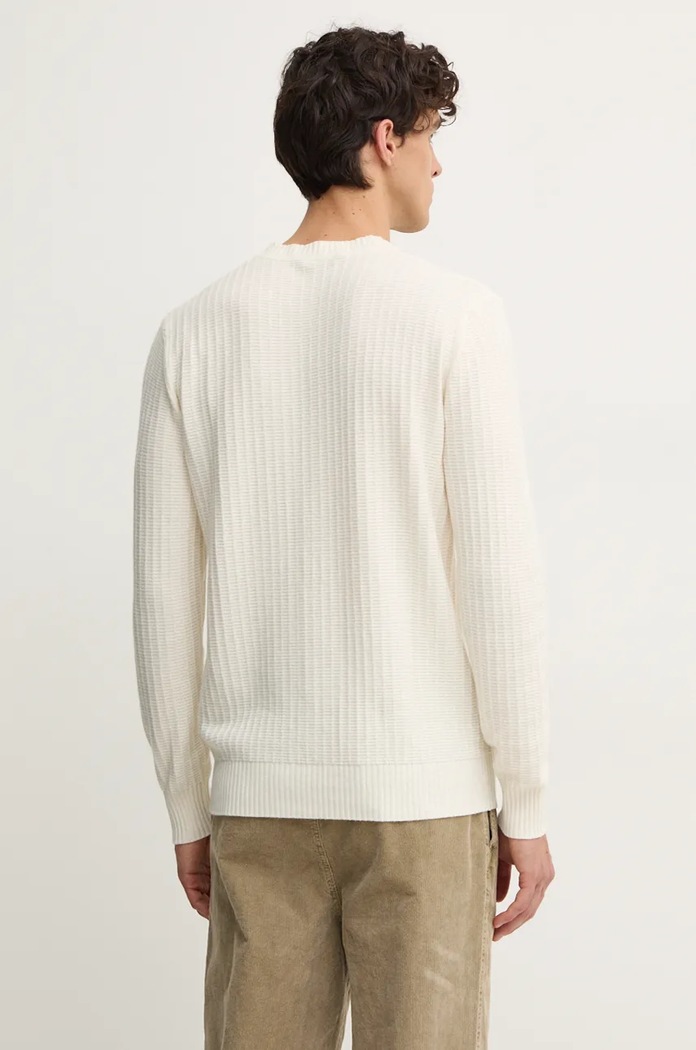 Odzież Sisley sweter z domieszką wełny 106WS103Y beżowy