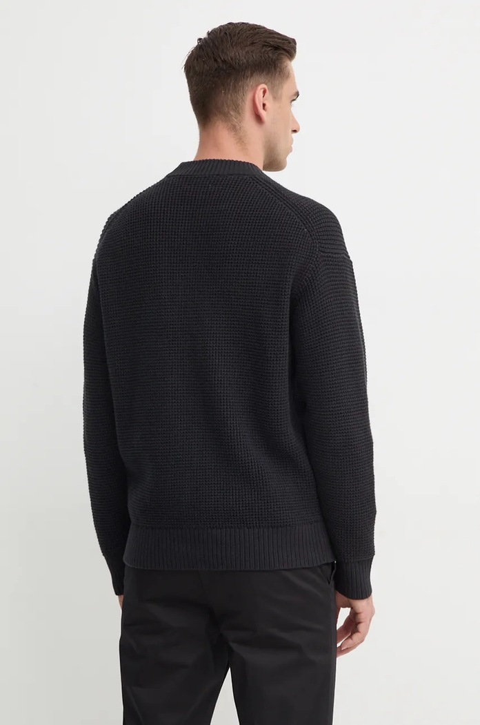Oblečenie Bavlnený sveter Calvin Klein Jeans J30J326200 čierna