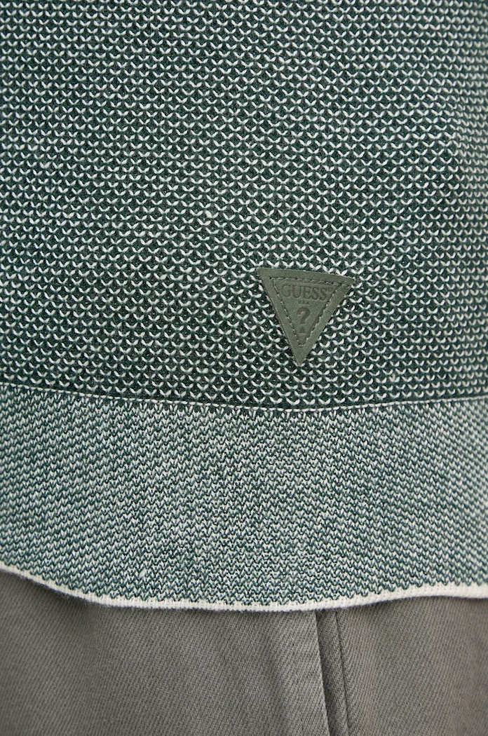 Guess sweter z domieszką wełny EARLE M4BR04.Z3H82 zielony