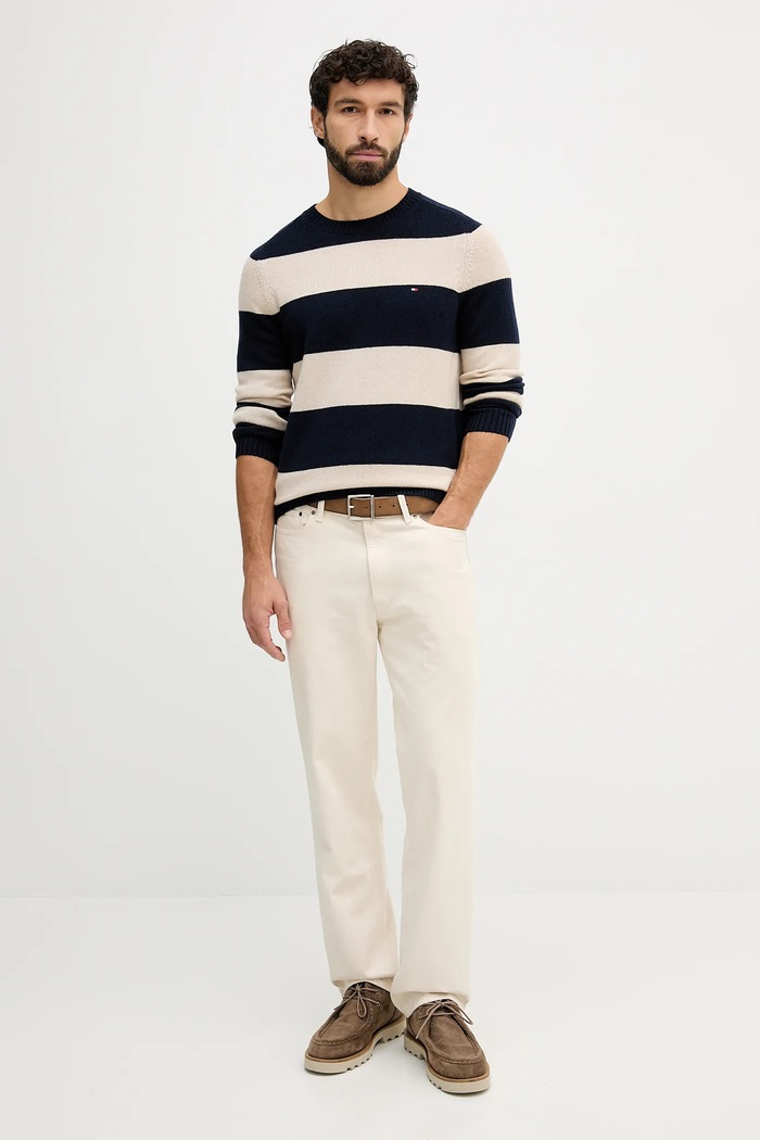 Svetr Tommy Hilfiger MW0MW36535 námořnická modř AW25