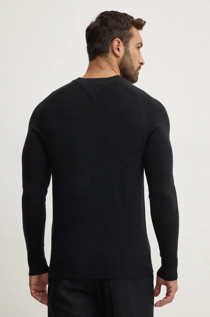 Îmbrăcăminte Tommy Hilfiger pulover MW0MW36535 negru