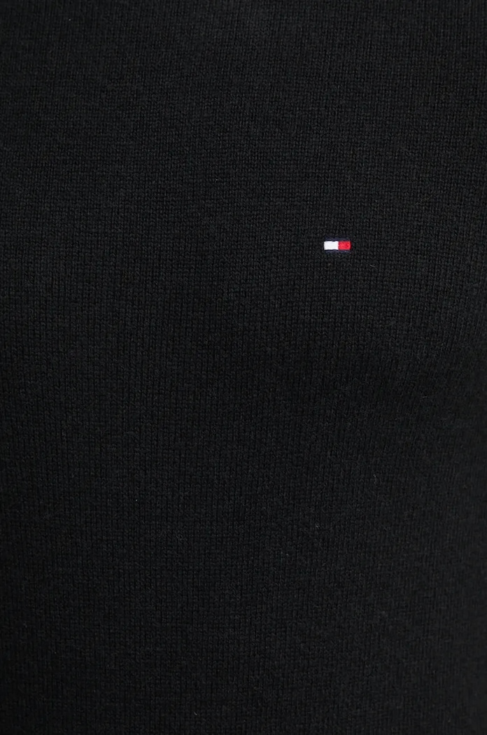 Tommy Hilfiger pulover MW0MW36535 negru