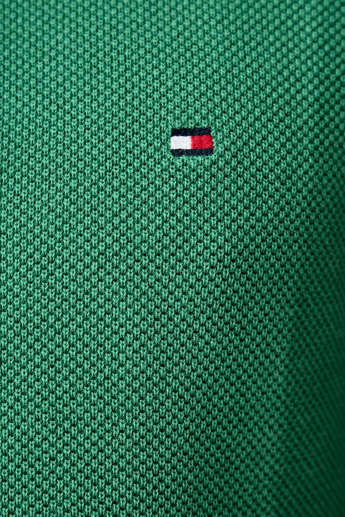 Sweter męski bawełniany Tommy Hilfiger zielony MW0MW36347