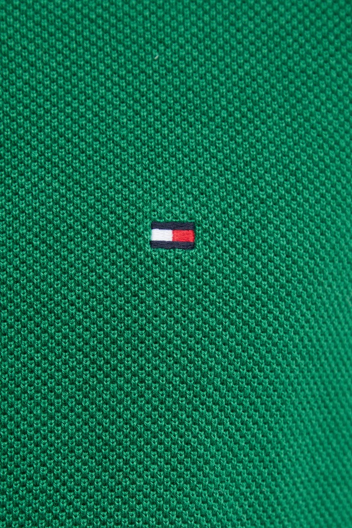 Tommy Hilfiger sveter pánsky bavlnený MW0MW36347 zelená
