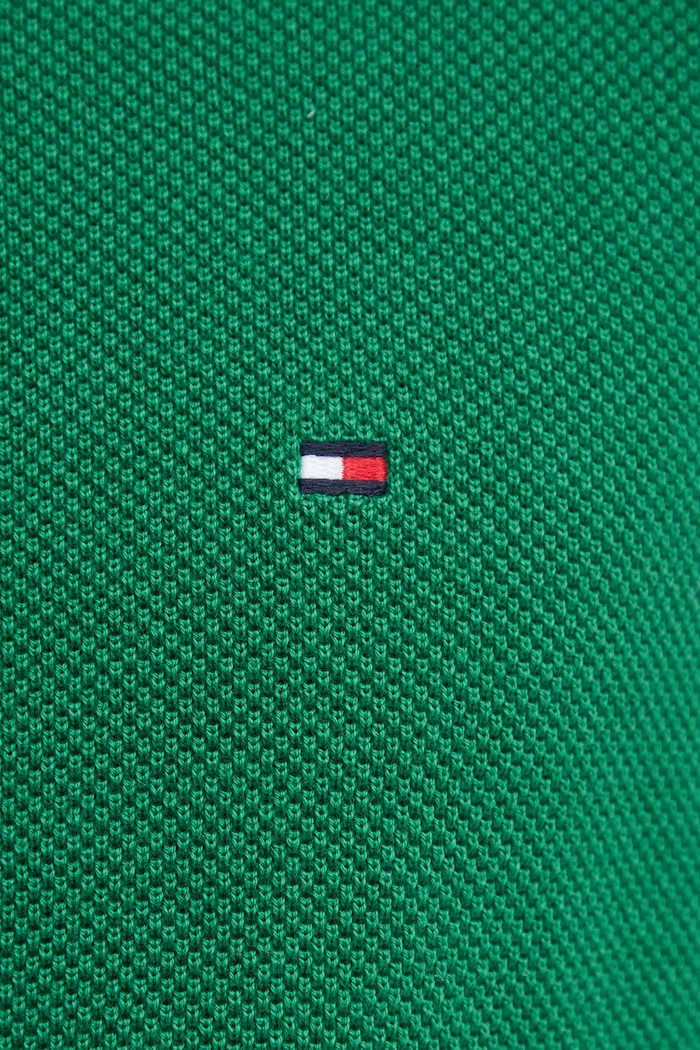 Tommy Hilfiger sveter pánsky bavlnený MW0MW36347 zelená