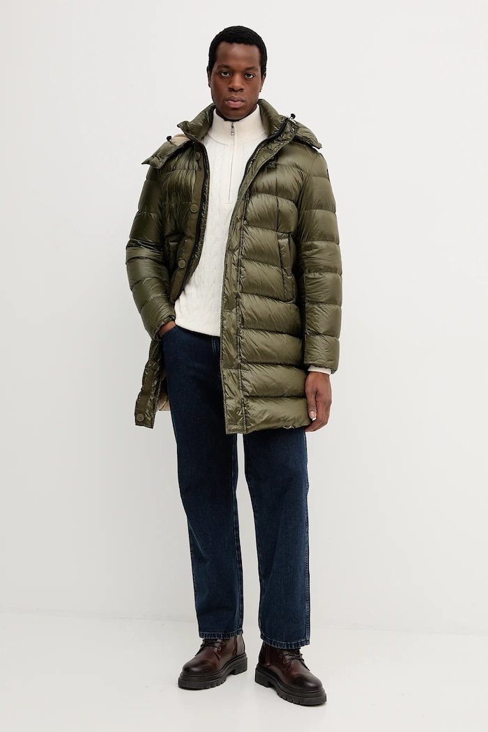 Tommy Hilfiger pulover de bumbac MW0MW36532 bej AW25