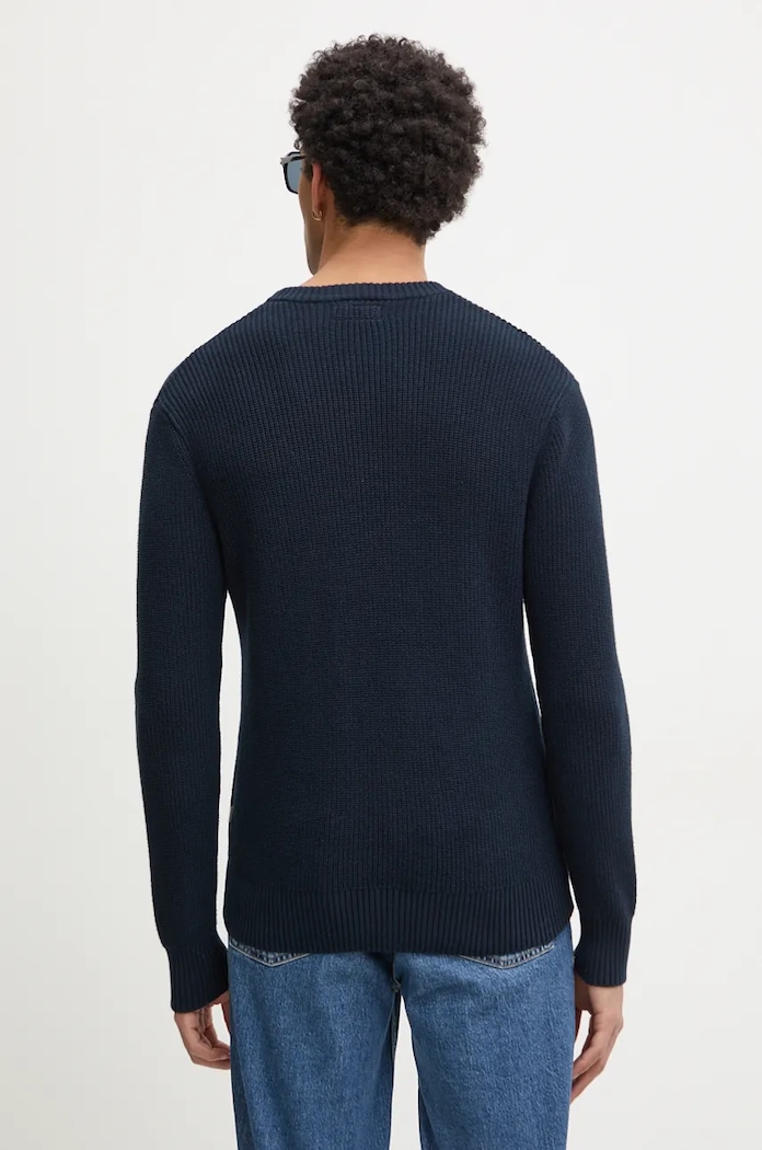 Oblečení Bavlněný svetr Guess Jeans M4BR30.Z3HM1 námořnická modř