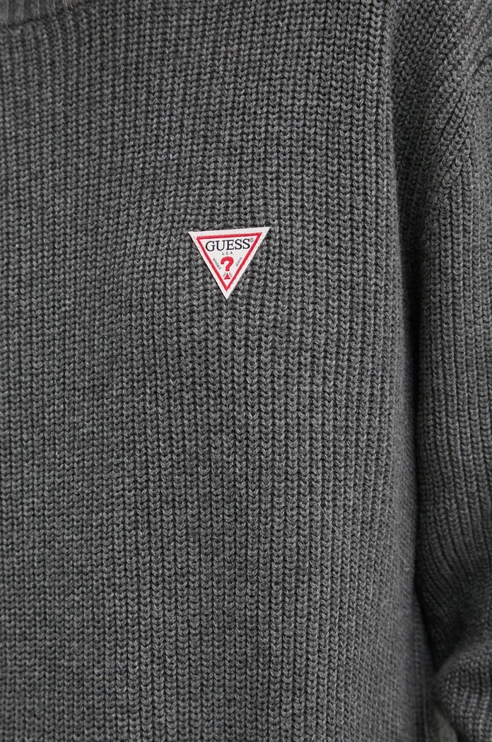 Bavlnený sveter Guess Jeans M4BR30.Z3HM1 sivá