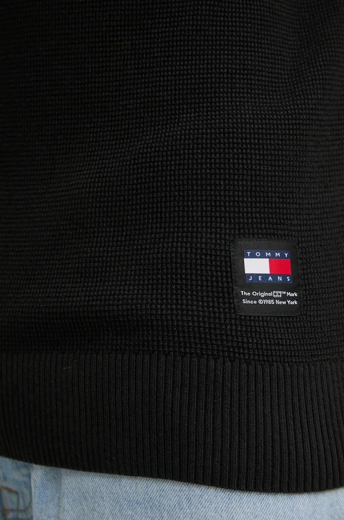 Tommy Jeans pulover DM0DM19438 negru