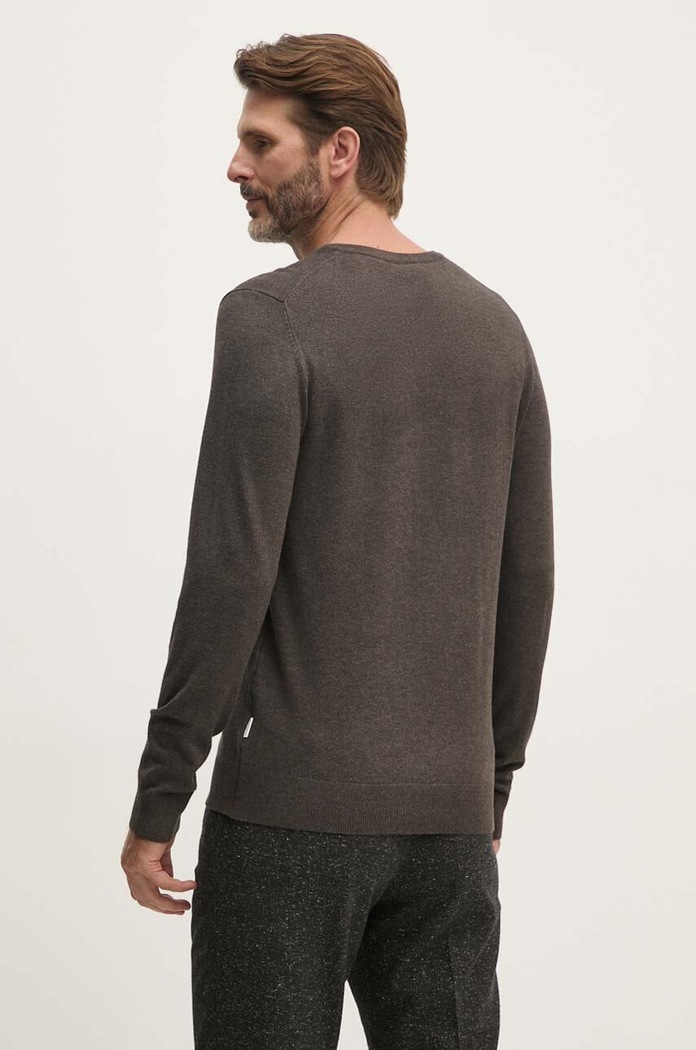 Odzież Lindbergh sweter 30.800140.BROWN.MIX brązowy