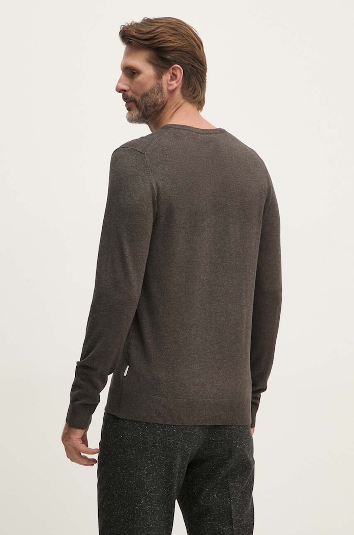 Odzież Lindbergh sweter 30.800140.BROWN.MIX brązowy