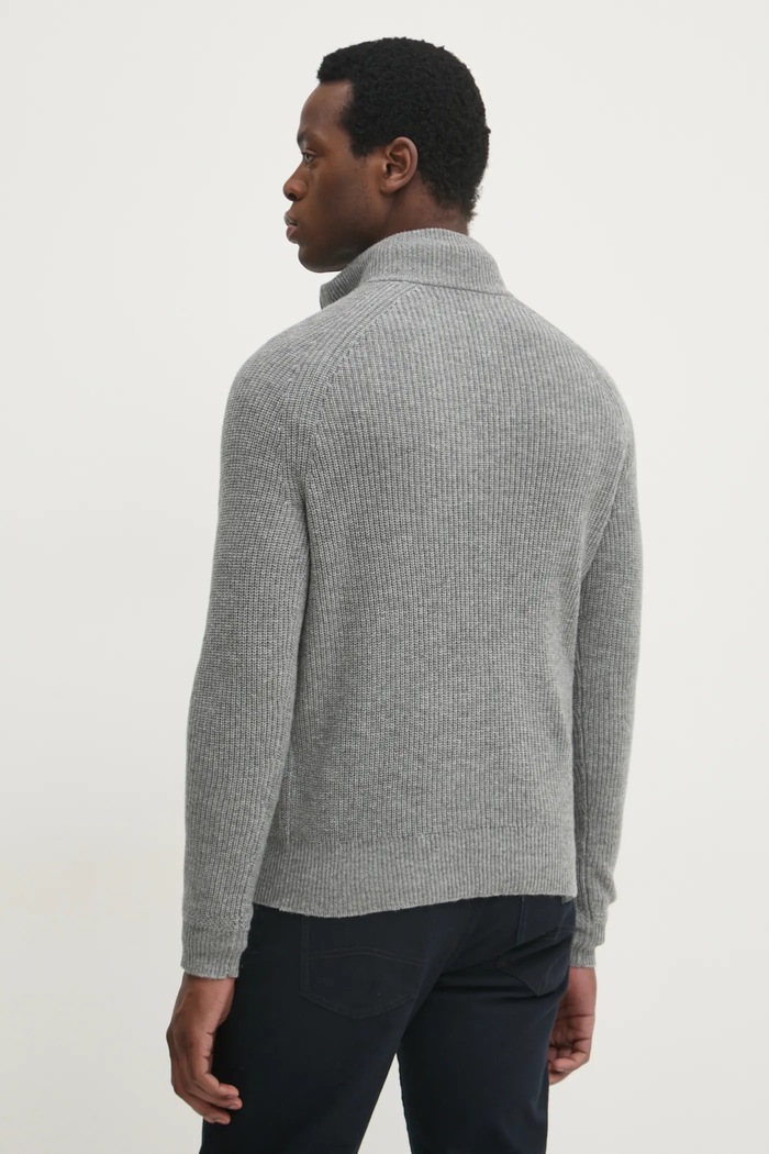 Odjeća Vuneni pulover Hackett London HM703243 siva
