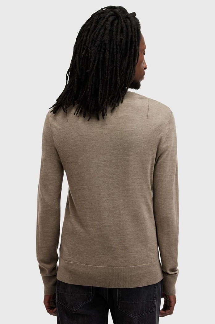 Odzież AllSaints sweter wełniany MODE M002KZ zielony