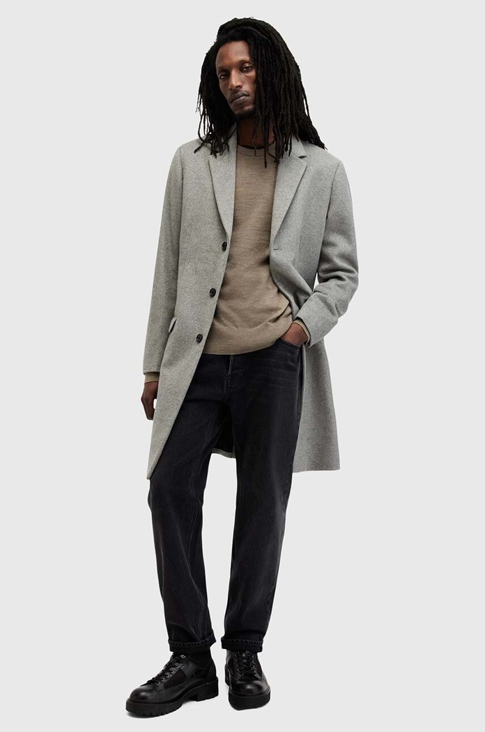 AllSaints sweter wełniany MODE M002KZ