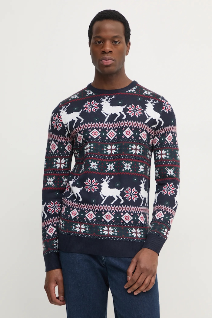 Pulover Lindbergh Drugo mornarsko modra 30.800169.DKNAVY