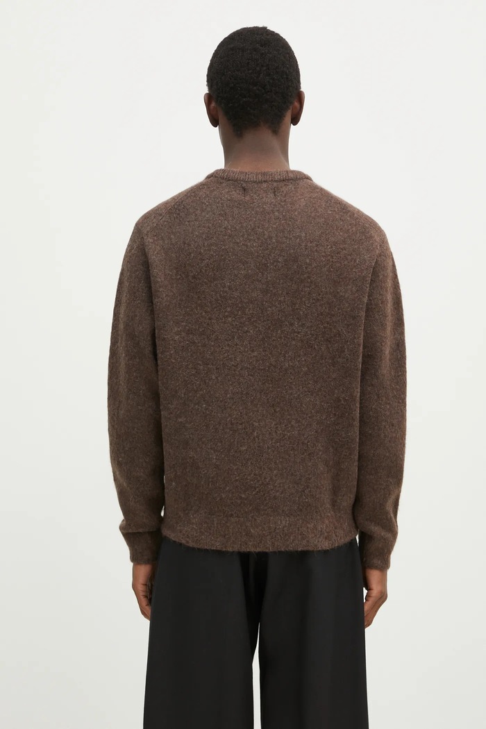 Ρούχα Πουλόβερ thisisneverthat Heart Logo Knit Sweater TN243KKNPK11 καφέ