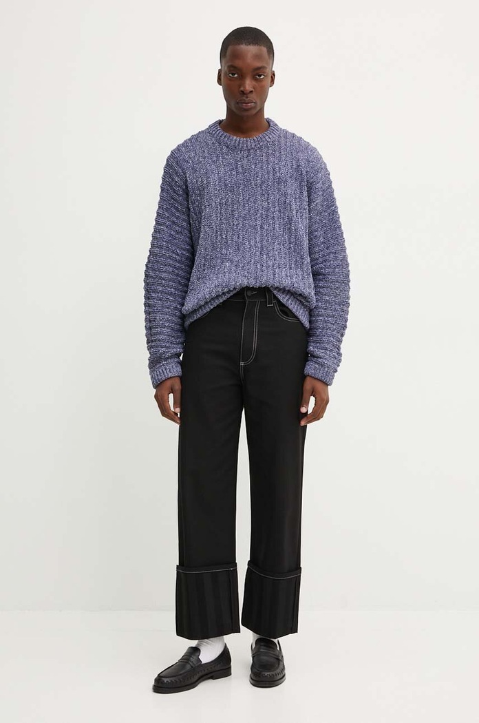 Pulover Sunnei RTWXKNW002 plava AW24