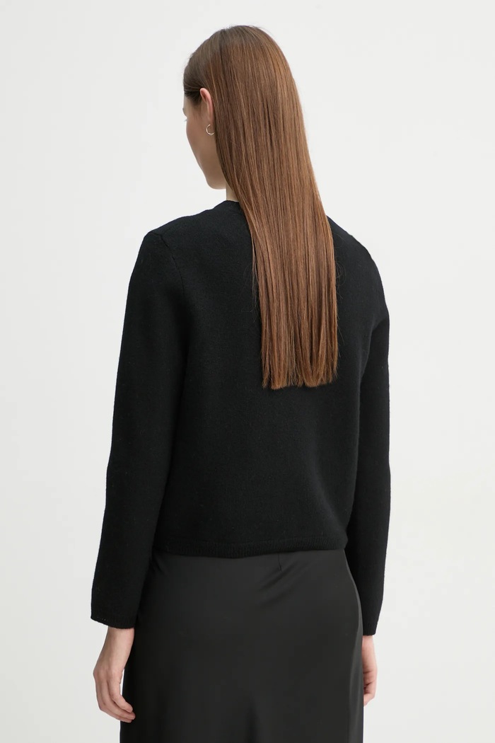 Ρούχα Μάλλινη ζακέτα A.P.C. cardigan mila WVBDK.F22301 μαύρο