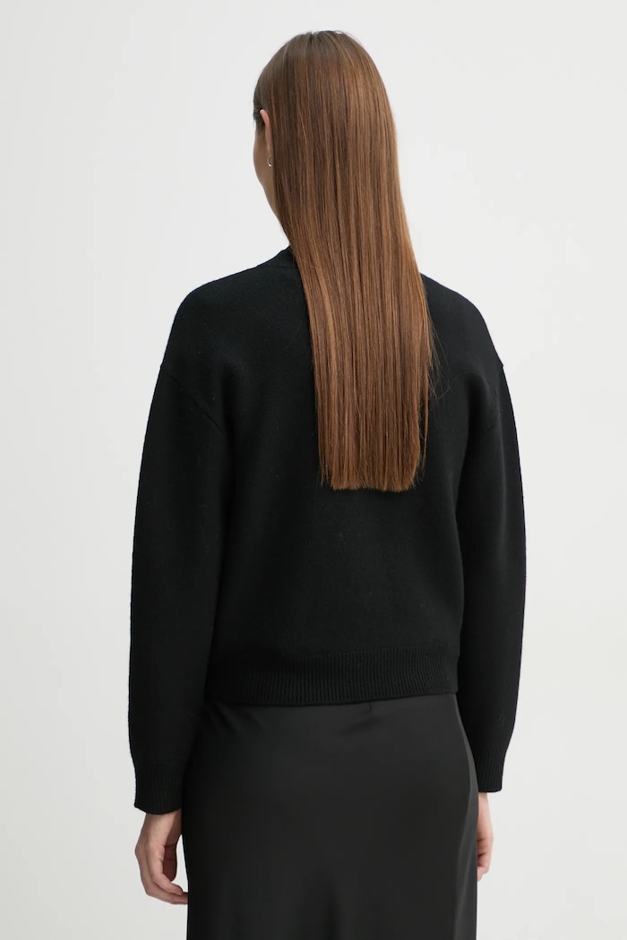 Дрехи Вълнен пуловер A.P.C. pull esther WVBDK.F23373 черен