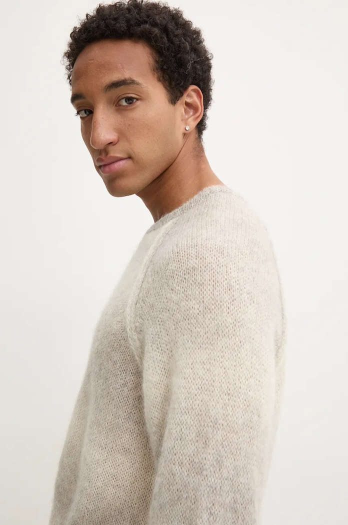 Vuneni pulover A.P.C. pull mavericks WPABI.M23396 bež
