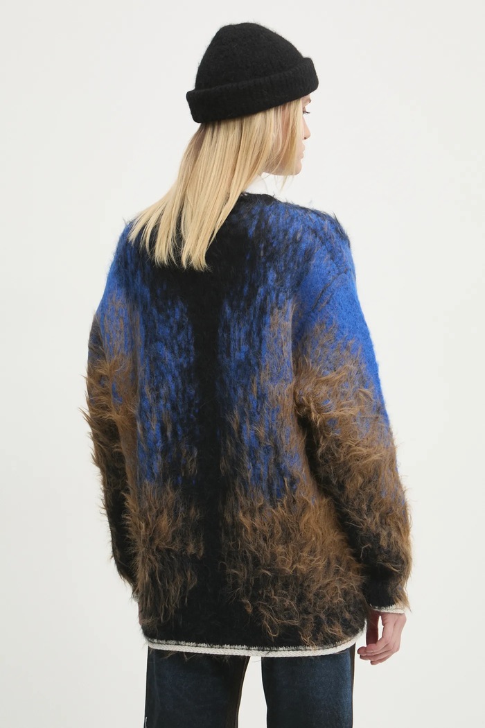 Y/Project wool blend jumper HAIRY GRADIENT SWEATER 206SW012