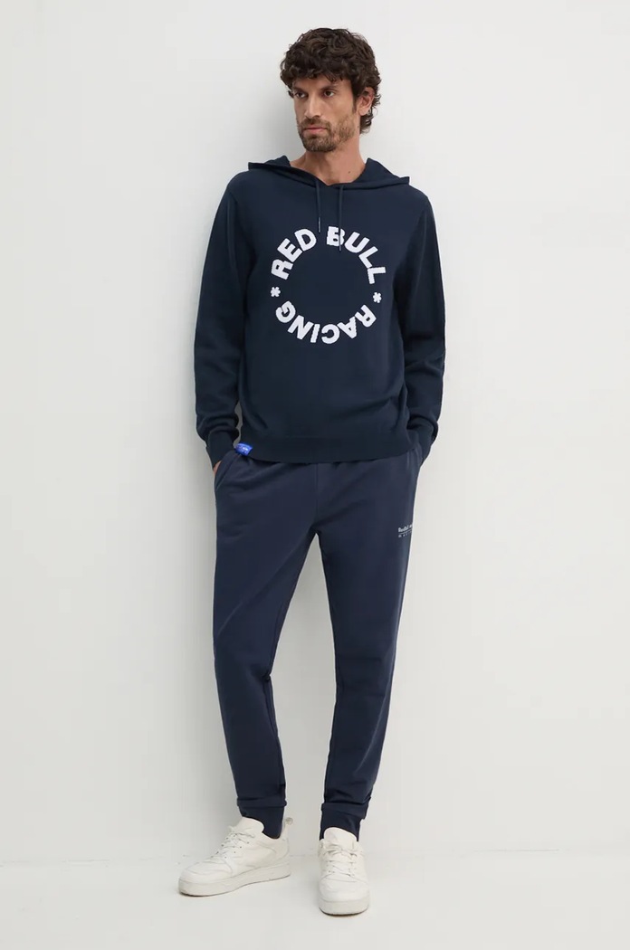 Ρούχα Βαμβακερό πουλόβερ Red Bull Racing x Pepe Jeans RU700001 σκούρο μπλε