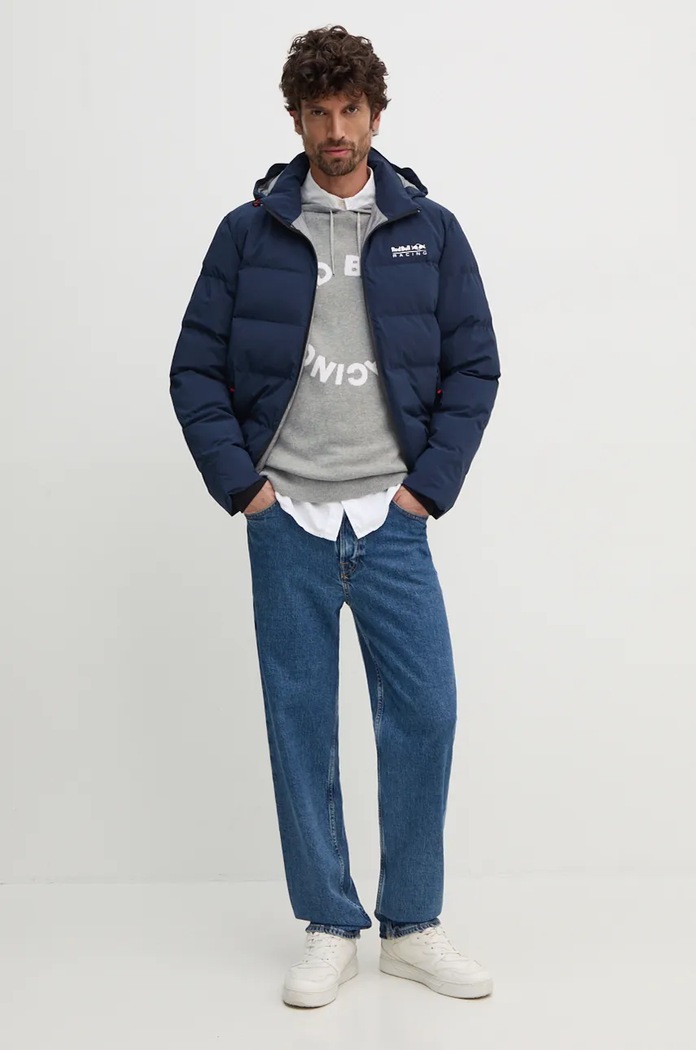 Odjeća Pamučni pulover Red Bull Racing x Pepe Jeans RU700001 siva