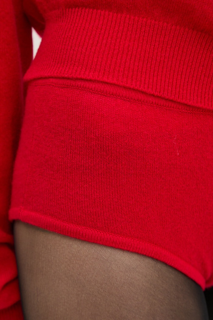 Kašmírové kraťasy Herskind Panties červená 5240969