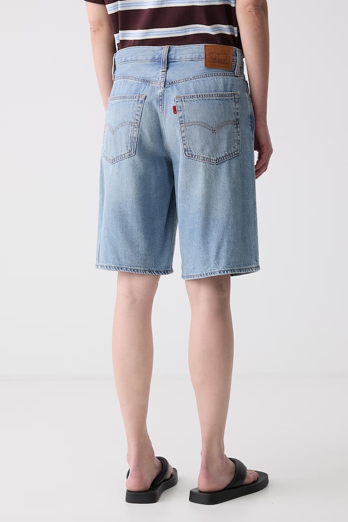 Ruházat Levi's rövidnadrág női farmer BAGGY DAD 000MJ kék