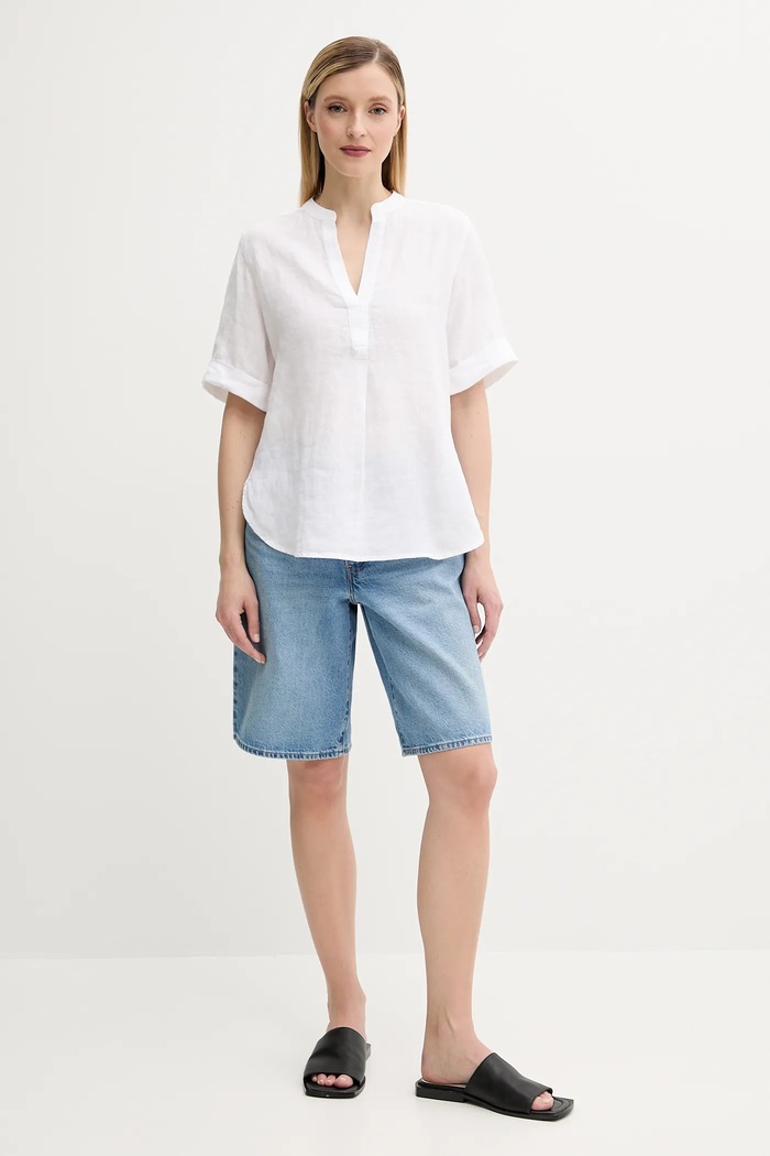 Levi's szorty jeansowe BAGGY DAD 000MJ niebieski AA00