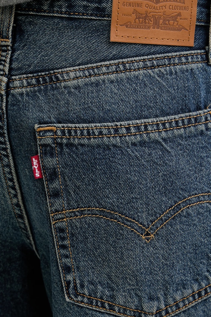 Levi's farmer rövidnadrág BAGGY DAD kék 000MJ