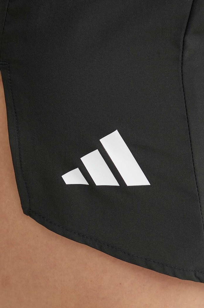 Къс панталон за бягане adidas Performance Adizero Essentials черен IN8707