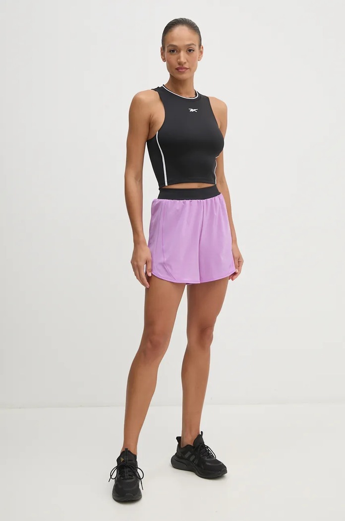 Šortky Reebok LUX Collection 100205670 fialová AW24