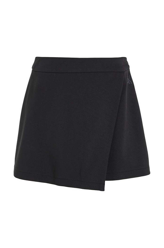 Detské krátke nohavice Calvin Klein Jeans IG0IG02731.9BYH. čierna AW24