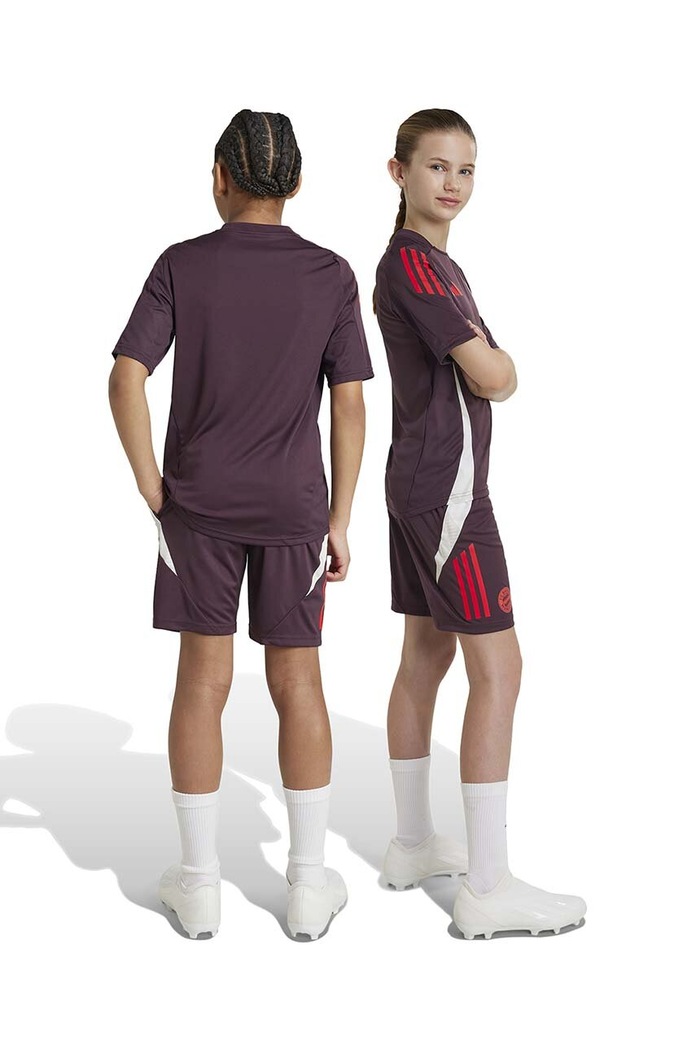 Dětské kraťasy adidas Performance FCB TR SHO IS9953 burgundské