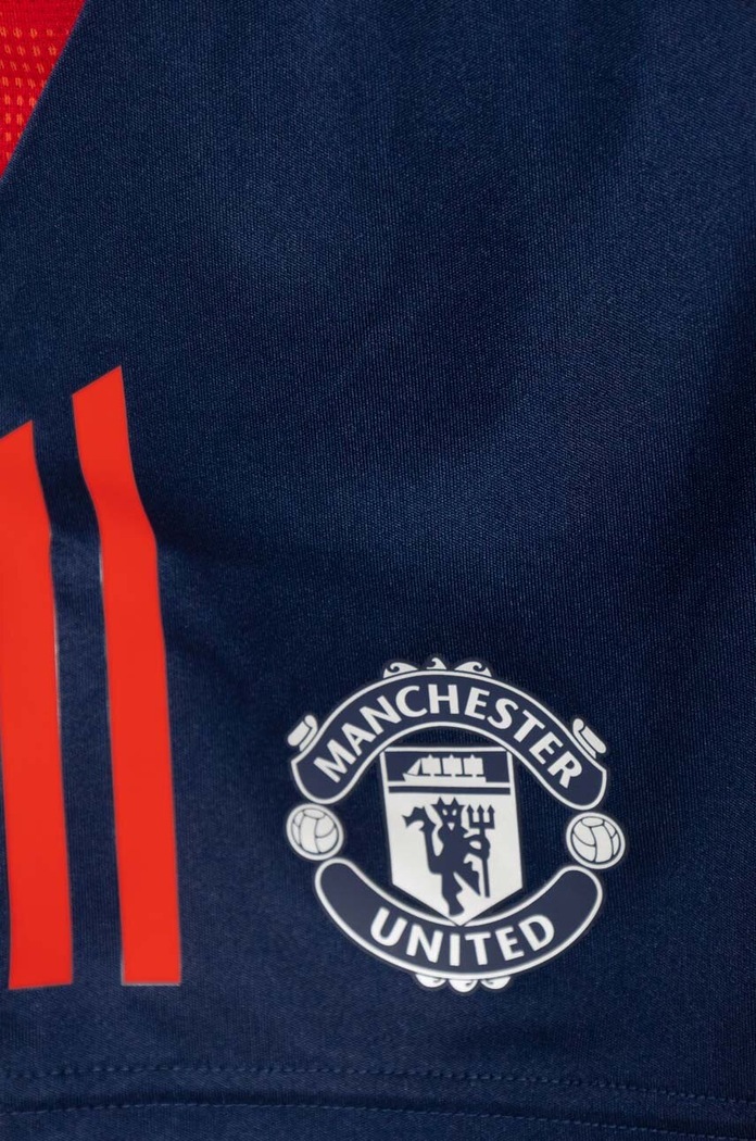 Παιδικό σορτς adidas Performance MUFC TR SHO σκούρο μπλε IT2020