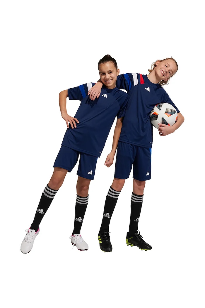 Detské krátke nohavice adidas Performance FORTORE23 SHO Y tmavomodrá IK5725